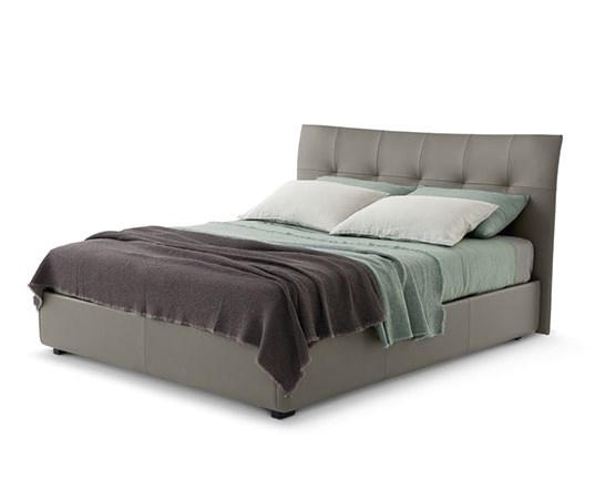 AURORA DUE Letto con contenitore - Poltrona Frau AURORA DUE Letto con contenitore - Poltrona Frau