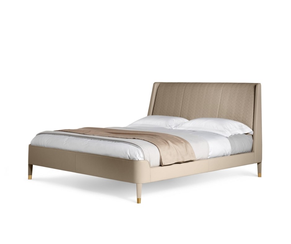SUZIE WONG DELUXE Letto, retro testata in tela - Poltrona Frau SUZIE WONG DELUXE Letto, retro testata in tela - Poltrona Frau
