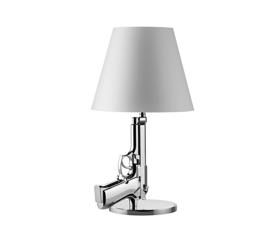 GUNS – BEDSIDE GUN Lampada da tavolo - Flos