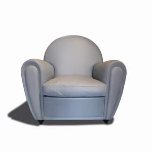 VANITY FAIR XC Poltrona - Pelle SC 254 Steel Blue - Poltrona Frau