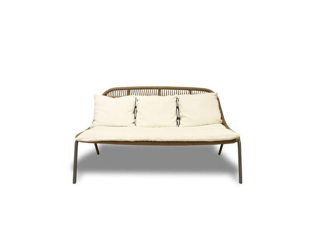PANAMA LOVE SEAT Divano da Esterno - Finitura DOVE - Talenti Outdoor Living
