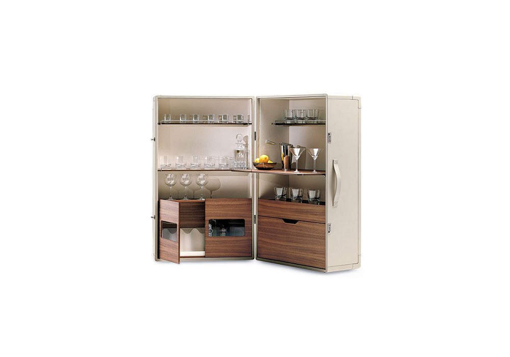 ISIDORO Mobile bar - Poltrona Frau