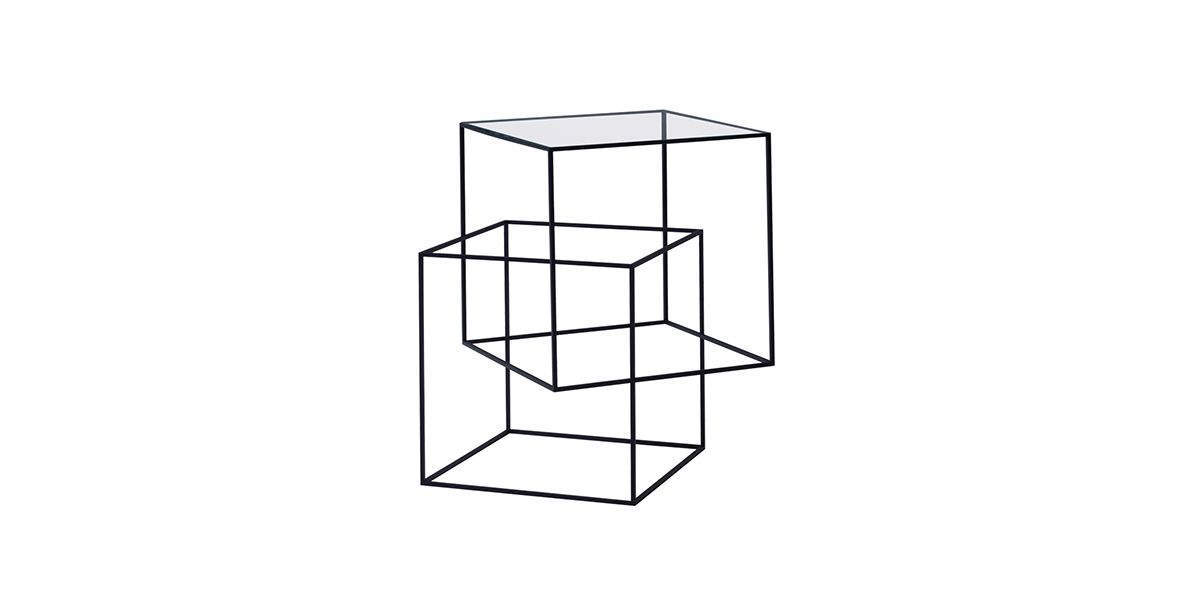 THIN BLACK TABLE Tavolino - Cappellini