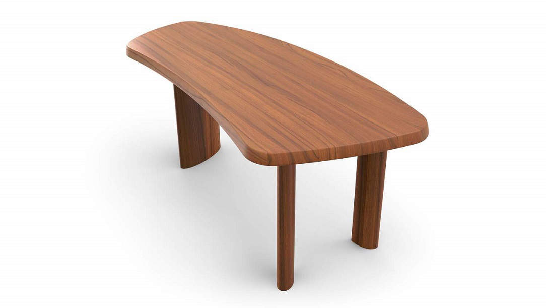 538 PETIT BUREAU EN FORME LIBRE Scrivania - Cassina