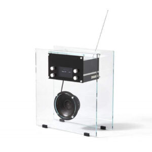 842 RADIO IN CRISTALLO - Cassina