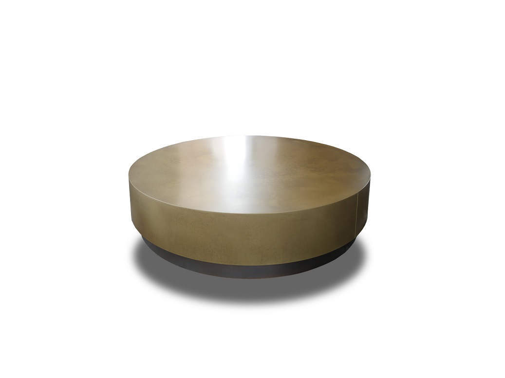 LOREN Tavolino - Top in Ottone Anticato - Diametro 108 cm - Baxter LOREN Tavolino - Top in Ottone Anticato - Diametro 108 cm - Baxter
