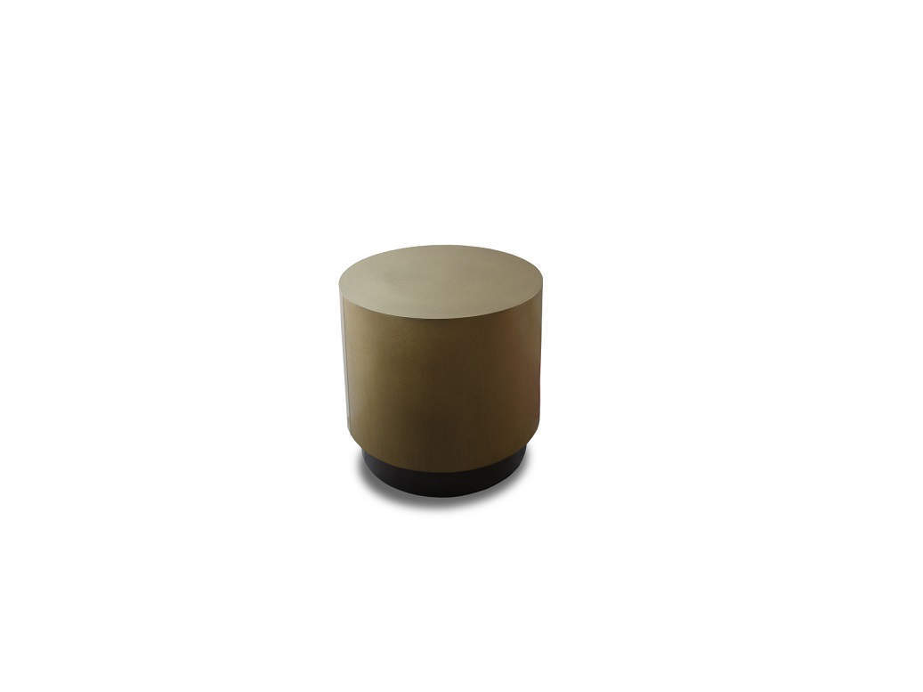 LOREN Tavolino - Top in Ottone Anticato - Diametro 50 cm - Baxter LOREN Tavolino - Top in Ottone Anticato - Diametro 50 cm - Baxter