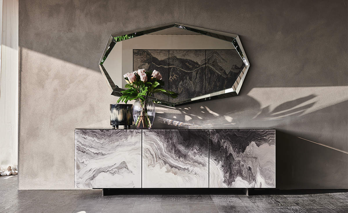 FOCUS CRYSTALART Madia - Cattelan Italia FOCUS CRYSTALART Madia - Cattelan Italia