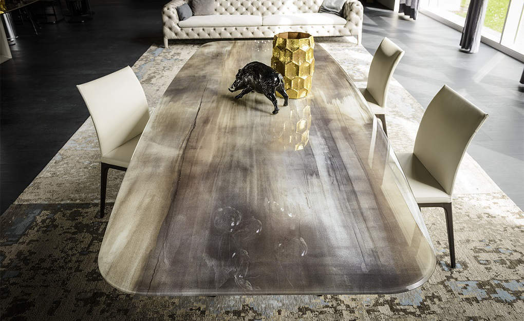 PLANER CRYSTALART Tavolo - Cattelan Italia