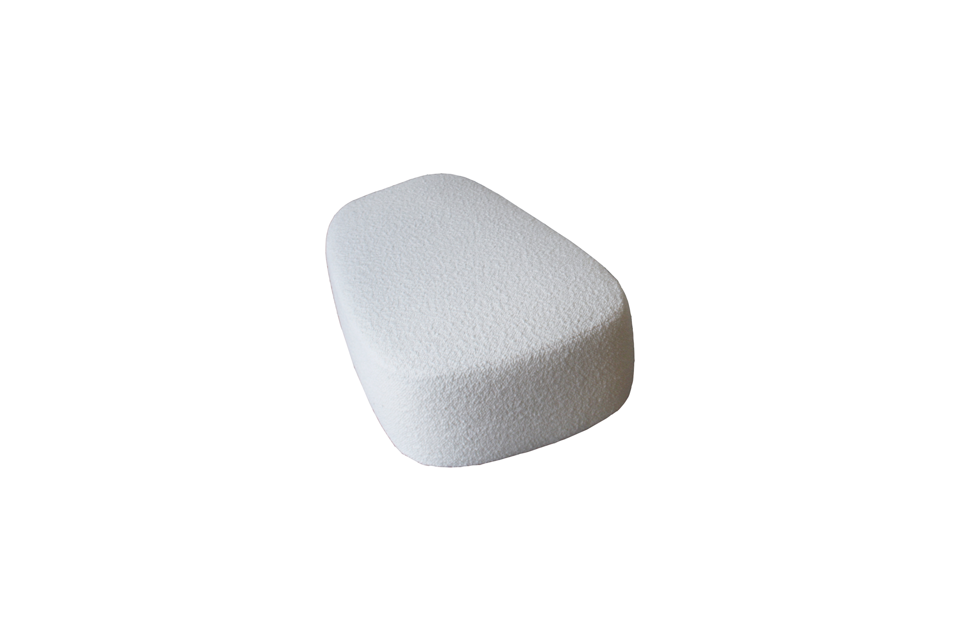 SAINT-GERMAIN Pouf - Tessuto Siro 01 Bianco - Poliform