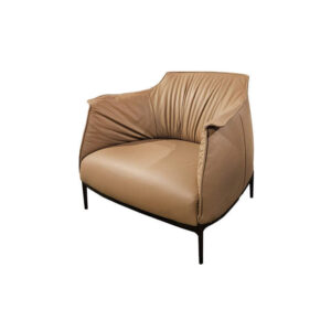 ARCHIBALD LARGE Poltrona - Pelle SC 46 Biscuit - Poltrona Frau