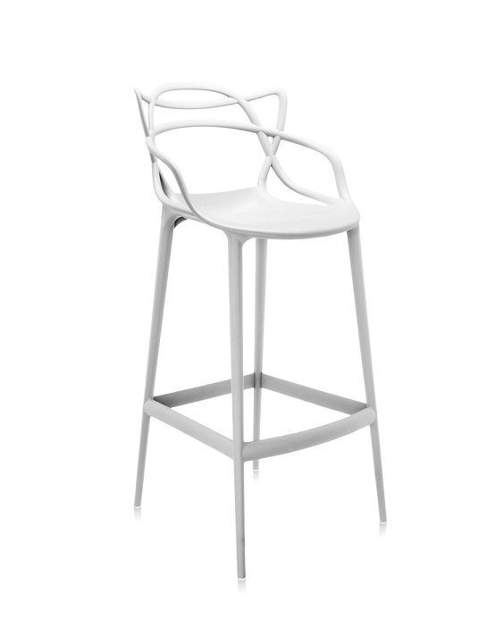 MASTER STOOLS Sgabello - Finitura Bianco - Kartell