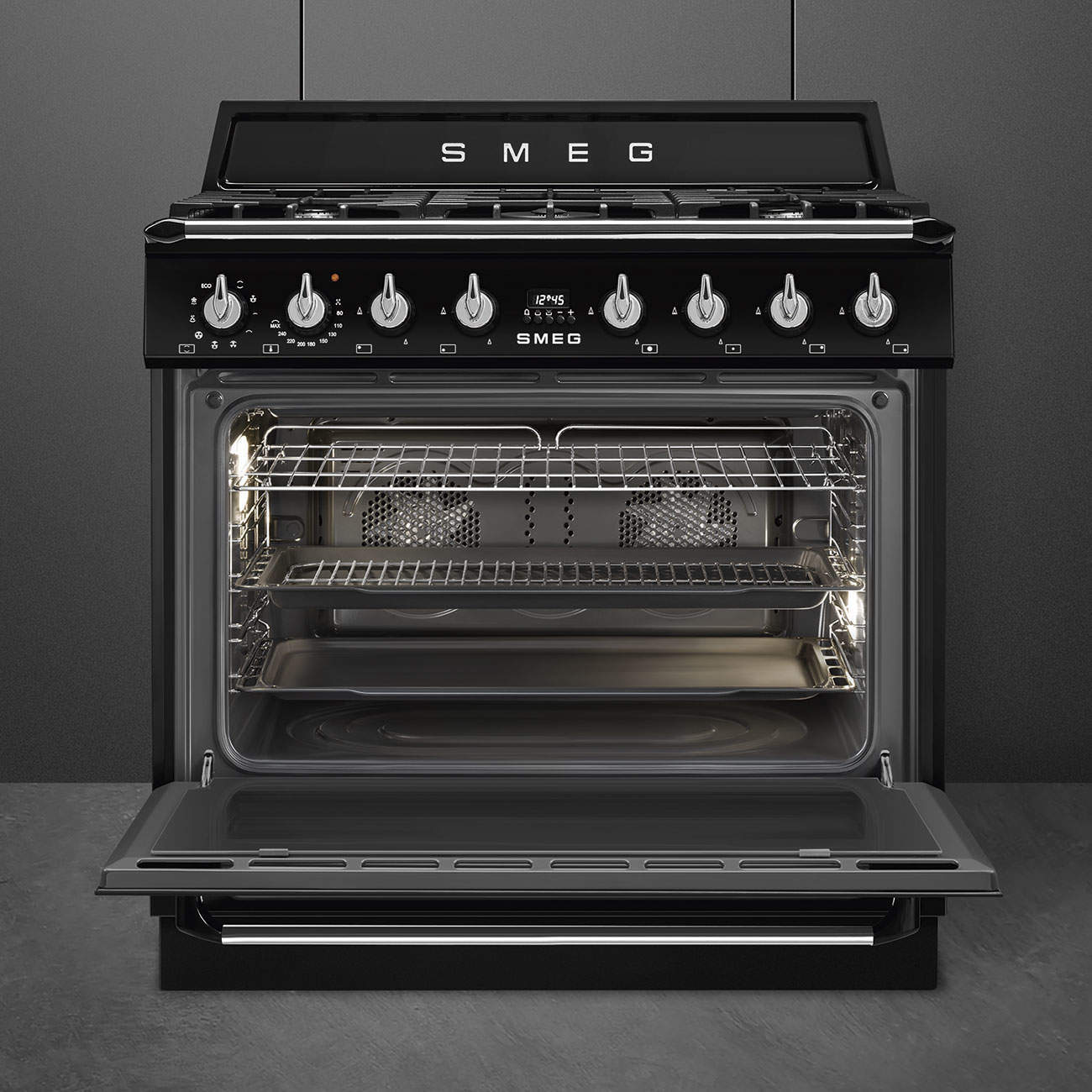 TR90GMBL Cucina con piano cottura Gas - Smeg